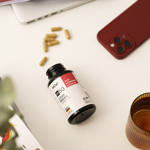 m50 LiverRegen Formula, 60 capsule, 46,75 g, Molecules of Youth, natural
